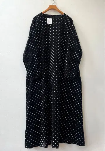 ICHI 이치 새상품 도트 세밀 코듀로이 원피스 정가 15800엔