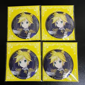 프로세카 카가미네 렌 해피 콜렉션 캔뱃지상 F 4개 세트