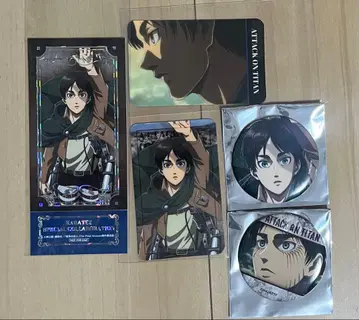 가라오케의 철인 엘렌 캔뱃지 카드 박막 압인 티켓풍 카드