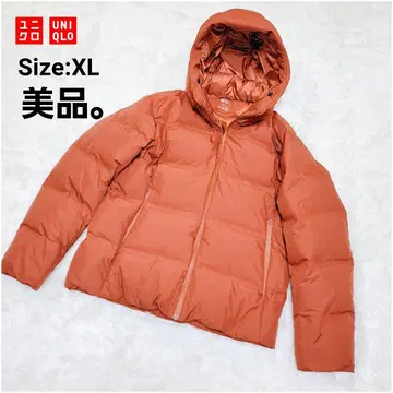 새상품급 UNIQLO/유니클로 심리스 다운 파카/3D 컷 자켓