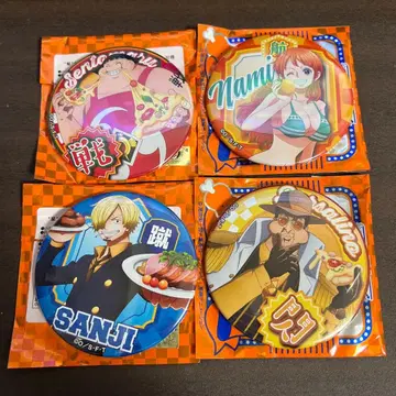 원피스 캬라 캔뱃지 GOURMET 상디 나미 황원숭이 센토마루