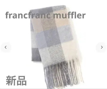 francfranc 체크 무늬 머플러