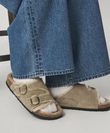 [ BIRKENSTOCK ] 취리히 시어링 샌들 토프 36
