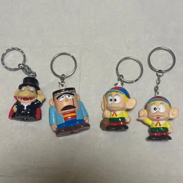 괴물군 소프트 키링 반프레스토 4종 세트 1998년 당시 물품