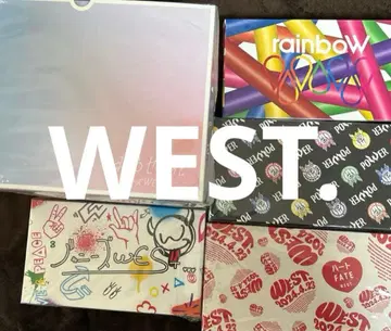WEST. 통판판 5개 세트 클리어 파일