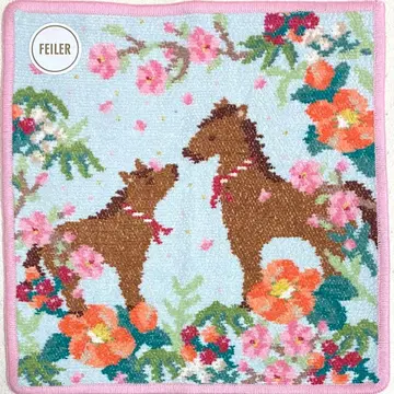 페일러 타월 손수건 우마 2026 페일 블루 x 페일 핑크