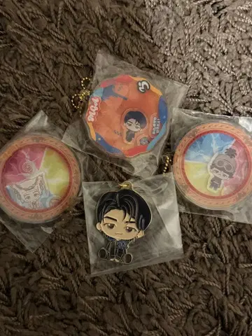 미세스 그린애플 1번 복권 키링 4개 세트