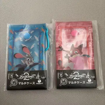 주토피아2 HAPPY 복권 제일복권 H상 멀티 케이스 닉 주디