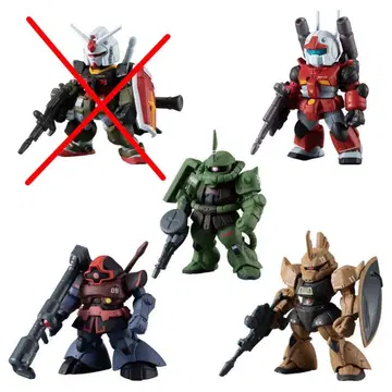 GUNDAM CONVERGE:CORE REAL TYPE 세트