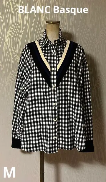BLANC Basque 블랑바스크 체크 셔츠