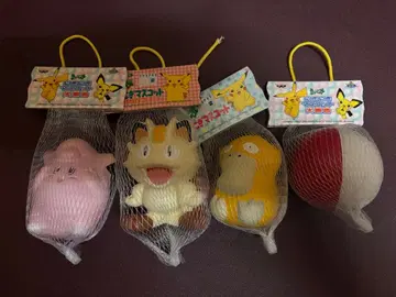 포켓몬 앙증맞은 마스코트 4종 세트 스퀴즈