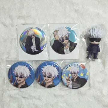 주술회전 고죠 사토루 캔뱃지 로프트 요미우리랜드 캔뱃지 묶음 판매