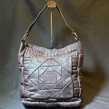 파롤니 FALORNI 토트백 원숄더 브라운 가죽