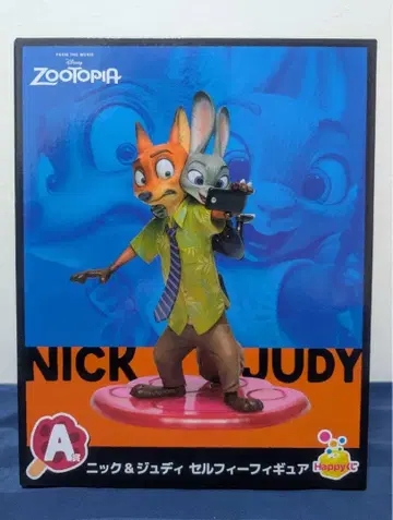 주토피아 Happy 복권 A상 피규어 닉 주디 셀피