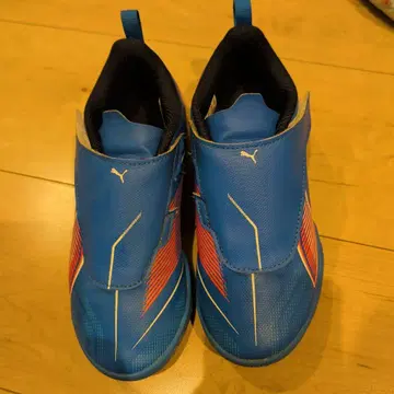 Puma 축구화 파랑/빨간색