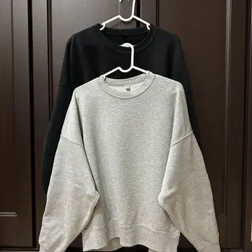 UNIQLO 스웨트 셔츠 2세트