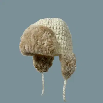 손뜨개질 플라이트 캡