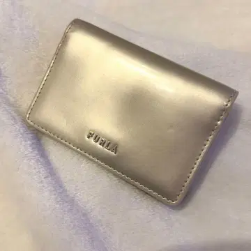 훌라 명함지갑 골드 FURLA