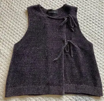 슬리브리스 니트 베스트 미즈이로 인드 mizuiroind