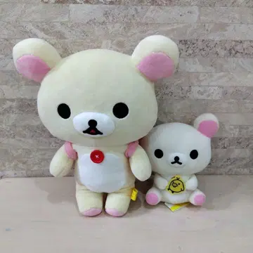 코리락쿠마, 봉제 인형 2개 세트