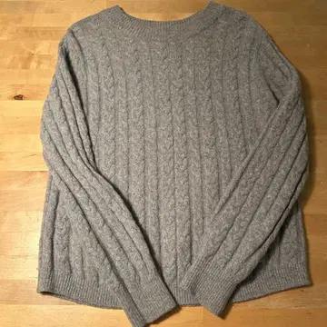 SHIPS 쉽스 캐시미어 혼방 해밀턴 울 케이블 니트