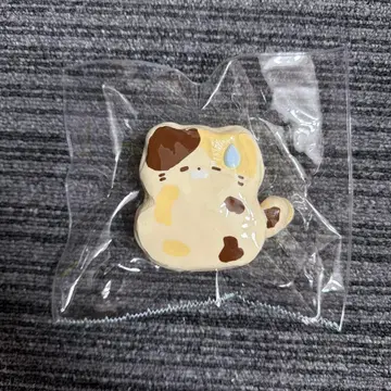 삼색 고양이 팬케이크 해외 타바스코 스퀴즈 쪼물쪼물