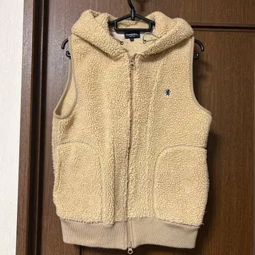 짐플렉스 후드 부착 베스트 14 베이지