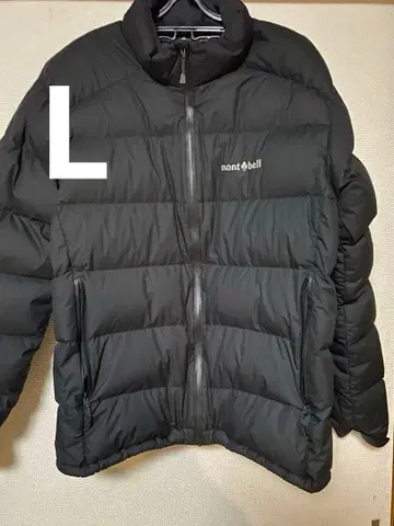 mont-bell 다운 자켓 블랙 800필