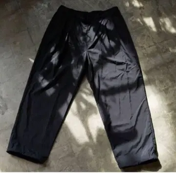 SQUEEZED DESIGN 2TUCK WIDE PANTS