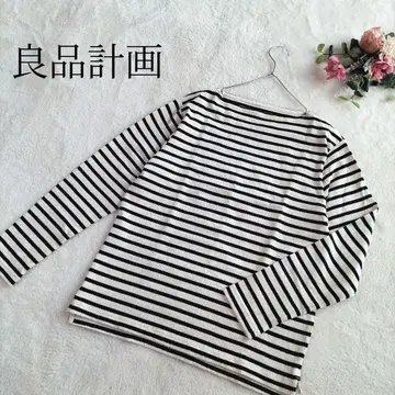 [상품기획] 여성용 긴팔 보더 상의 L 사이즈