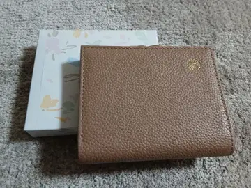 황궁 지갑 브라운 가죽 접이식 지갑