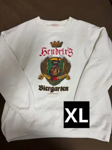 [ XL 사이즈 ] 화이트 맨투맨