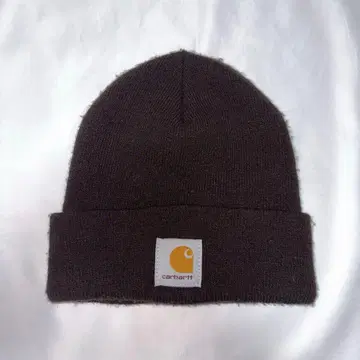 carhartt 니트 모자 비니 브라운 USA제 갈색 칼하트
