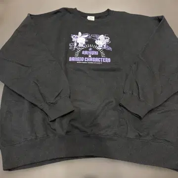 최유기 산리오 캐릭터즈 오버사이즈 맨투맨 우사누이 x 마이멜로디