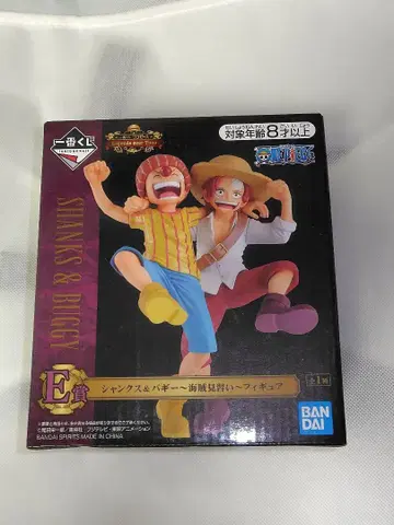 미개봉 제일복권 원피스 샹크스 & 배기 피규어