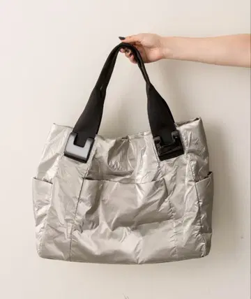 [미사용] 이아파피요네 숄더 포함 수지 부품 토트백 L 2way