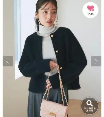 하이퀄리티 울 접결 자켓 가디건