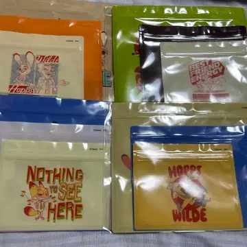 주토피아2 ZOOTOPIA2 Happy 복권 지퍼 백 세트