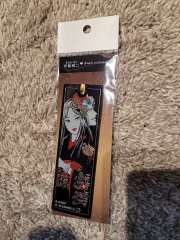 이토 준지 산리오 기모노 토미에 근대 칠보 책갈피