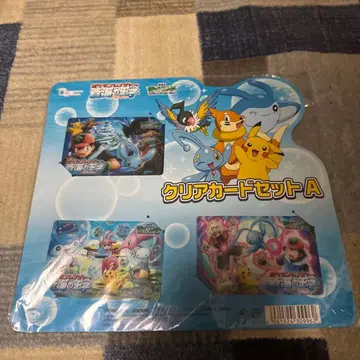 초레어 포켓몬 레인저와 창해의 왕자 마나피 클리어 카드 세트 A