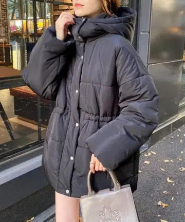 후드의 탈부착 가능 ] 멀티웨이 롱 다운 코트