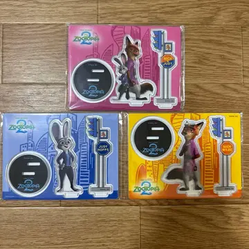 주토피아2 G상 아크릴 스탠드 프롭스 세트