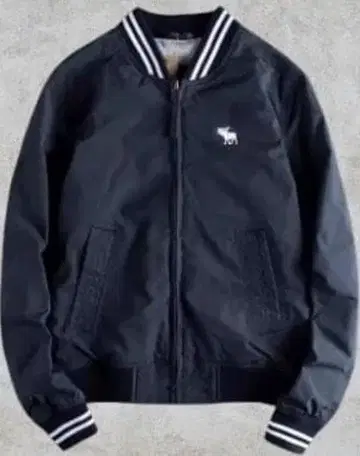 [미사용 새상품] 빅 사이즈 네이비 집업 자켓