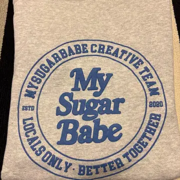 My Sugar Babe 그레이 후드티