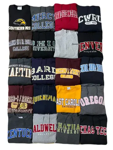 구제 의류 도매 Champion 맨투맨 후드티 20장 세트 1 빈티지