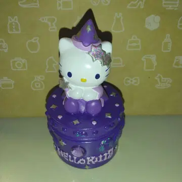 헬로키티 마녀의 모자 피규어 포함 소품함