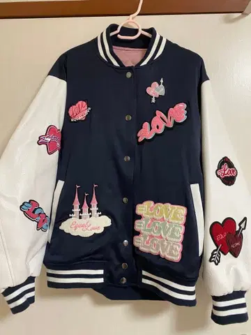 이코럽 5주년 바시티 자켓 오사레 콜라보