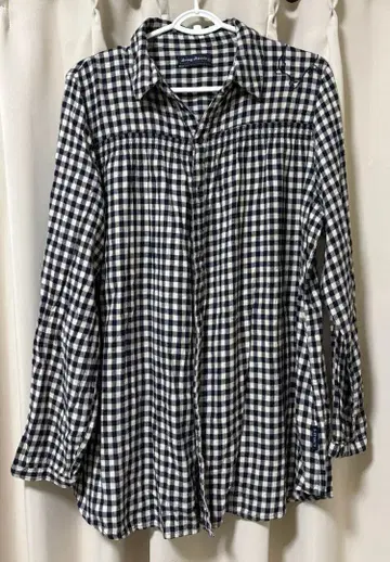 드럭 스토어즈 깅엄 체크 셔츠