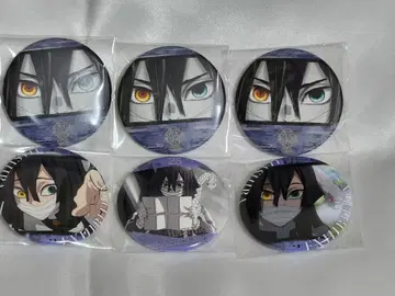 귀멸의 칼날 기둥전 이쿠로 오바나이 매트 캔뱃지 에모셔널 캔뱃지 세트