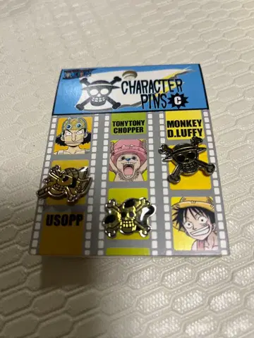 ONE PIECE 캐릭터 핀 배지